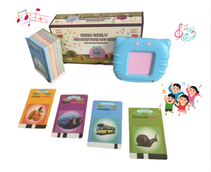 Vista 3 de LECTOR INTERACTIVO INGLES ESPAÑOL - COLOR: ROSA